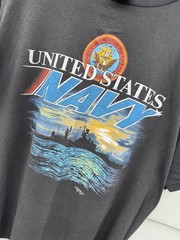 Vintage 90s 3D EMBLEM United States Navy T- Shirt Men’s Size . XLarge….