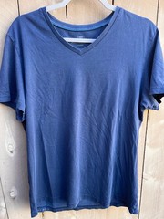 MACK WELDON Blue Pima Cotton Tshirt – Men’s Sz XL