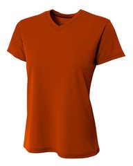 A4 NW3402 Women’s Sprint Performance V-Neck Lightweight Breathable T-Shirt