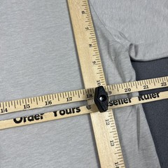 AP Logo Shirt Mens Large Gray Poly Cotton Blend Graphic Evolution Tee Casual