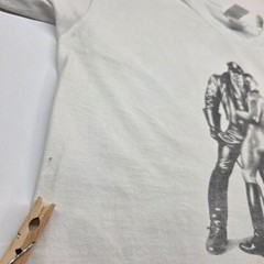 VTG Tom Of Finland Gay Leather BDSM Bondage Hug T-Shirt Men Medium Distress READ