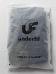 Underfit Men’s Soft Anti-Odor V-Neck Undershirt DH3 Black Large NWT