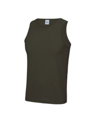 Personalised Custom AWDis Cool Breathable Gym Sports Yogga Vest Jogging JC007