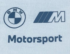 Puma BMW Motorsport MMS Essential Racer Logo White T Shirt Men’s Size Large EB2