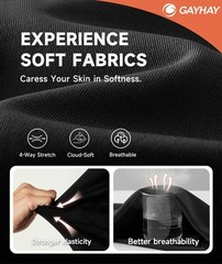 Leggings with Pockets for Women – High Waisted Tummy Control Workout Yoga Pan…