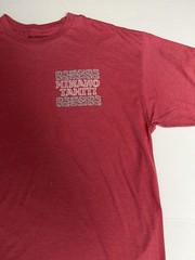 Hinano Tahiti Men’s Red X-Large T Shirt Front & Back Graphic Tee