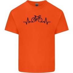 Bicycle Pulse Cycling Cyclist Road Bike Mens Light Cotton T-Shirt