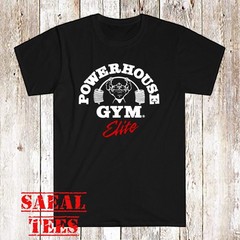 Powerhouse Gym Elite Men’s Black Size S-5XL