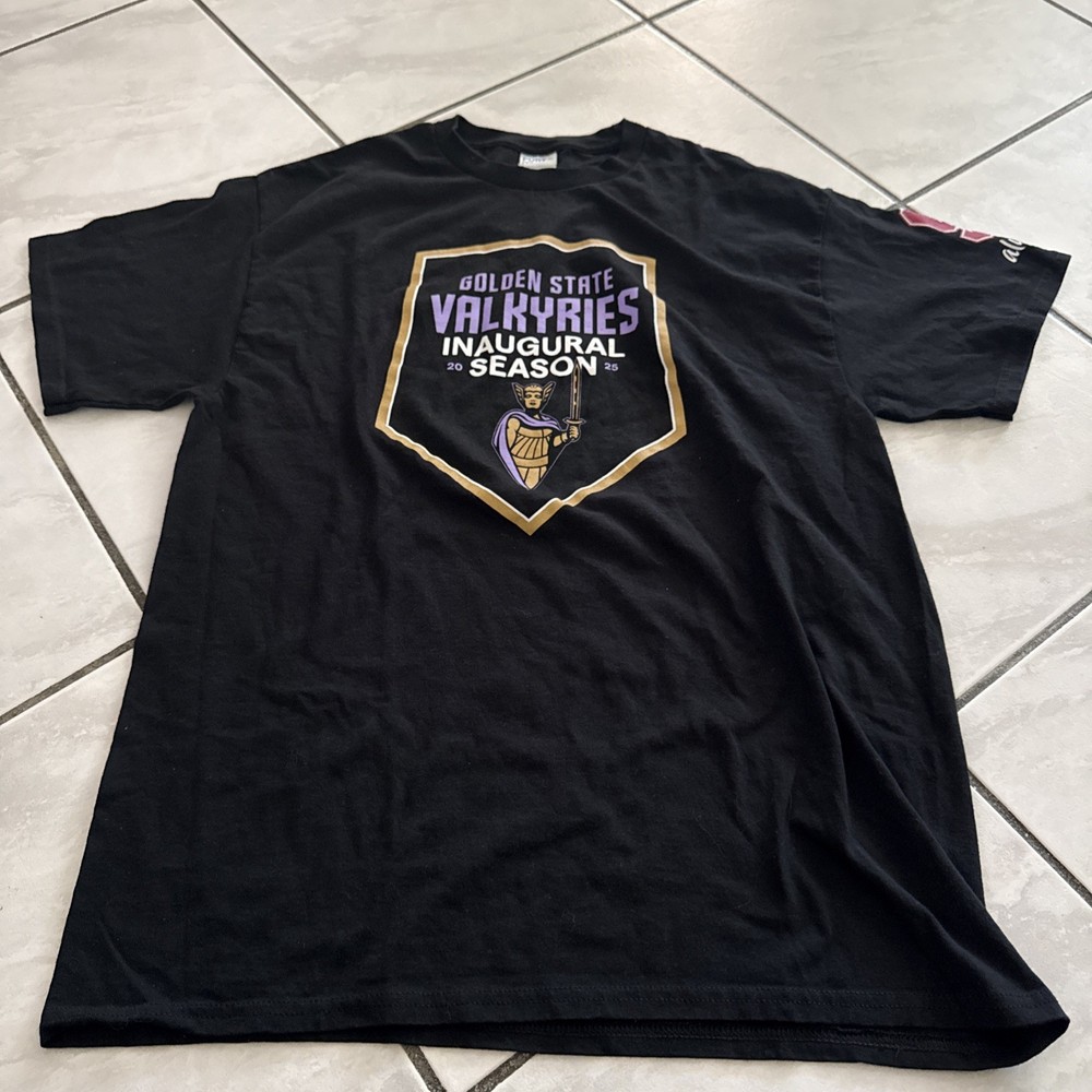 Golden State Valkyries Stanford Alumni T-Shirt L Black 2025