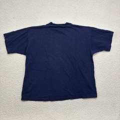 Vtg 80s Tommy Hilfiger Embroidered Flag Blue Red T-Shirt Size XL Nautical Boxy