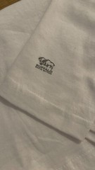Buffalo David Bitton Men White Crew Neck T-Shirt 100% Cotton ( 1-Item)