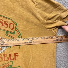 Lucky Brand Shirt Mens XL Yellow Heather “Espresso Yourself” Coffee Crew Neck