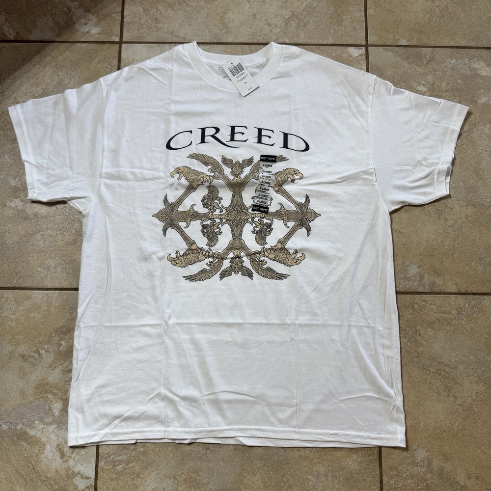 Creed Griffin & Eagle Crest T-Shirt X-LARGE New With Tags