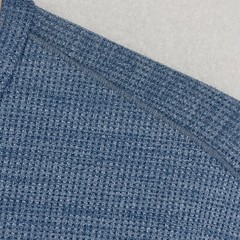 MACK WELDON Shirt Mens M Airknit Waffle Thermal Stretch Performance T Tee Blue