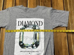 Diamond Supply Co Gray Graphic Shirt Small Diamond Streetwear 2010’s