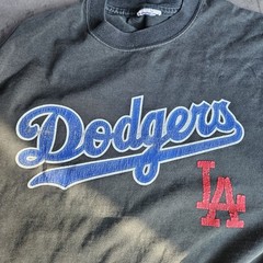 LA Dodgers Baseball Tee Shirt T-Shirt Sz L