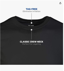 Gildan Mens Crew T-Shirt LARGE 5-Pack Style G1100 Black-Grey-Charcoal Short Slee