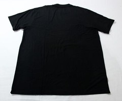 Ekkovision Men’s Solid Blank Short Sleeve T-Shirt EJ3 Black Size 3XL NWT