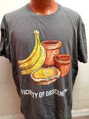 Vicinity of Obscenity Men’s XL Gray Short Sleeve T-Shirt.