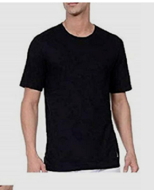 Nautica Men’s 1 ONLY Crew Neck Classic Fit Stretch Cotton T-Shirt(Black, S)NWOT