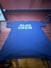 Jerzees Dri-Power Blue Crew Celebrating 25 Years T-Shirt Size Large