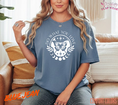 Stay Pawsitive Dog T-Shirt – Cute Puppy Graphic Tee – Funny Dog Pun Shirt – Happ