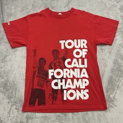 Tour of California Champions Cycling Racing Tshirt Red Size Men’s Medium