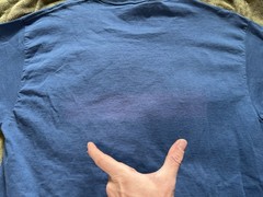 Vintage Ann Arbor Michigan Shirt Mens Large Blue 90s Single Stitch Delta City