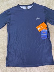 Habit Crooked Elm Graphic Tee Sun Fishing Shirt Men S BLUE Long Sleeve NWT E938