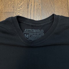 Travis Scott Astroworld Tour Wish You Were Here Tshirt 100% Double Sided Sz. L