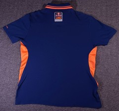 Red Bull KTM Factory Racing Blue and Orange Polo Shirt Men’s XL