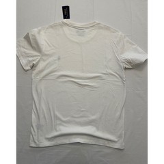 Polo Ralph Lauren White Cotton Crew Neck T-Shirt XXL Tailored Fit New With Tags