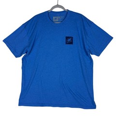 Nautique Shirt Mens 2XL Blue Surfing Riding Skiing Boat Graphic Tee Back Print