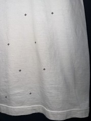 The Nike Tee Shirt L Multi Logo Flower White Center Swoosh Allover Print Mens