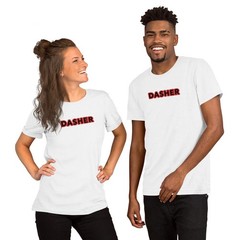 Brand New Dasher Top Dasher Unisex Tee T-shirt Delivery Driver DoorDash