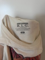 Brooklyn Mint Notorious B.I.G. “Brooklyn Biggie” Graphic Tee – Beige Large