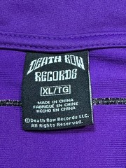 Death Row Records Los Angeles 91 Purple Jersey Size XL