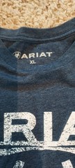 3 MENS XL SHORTSLEEVE TSHIRTS, ARIAT, B&S, CODY JAMES LOT