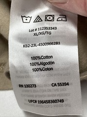 Lee jeans’s world, tour, Short Sleeve Shirt Size X-Large (54-56) Graphic NWT