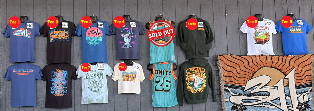 The 311 Summer Tour 2026 Merch Tee, T-shirt Reprint