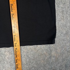 Uniqlo T-Shirt Mens Large Black Cotton Blend Short Sleeve Crew Neck 455357 6739