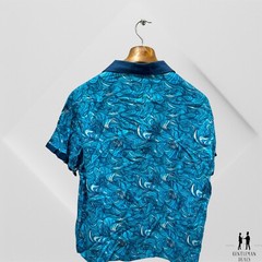 Art Drip Studios Nipsey Hussle Graffiti Print Camp shirt unisex soft L Large