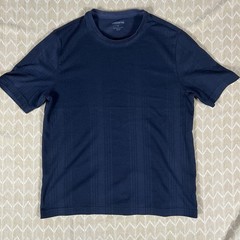 CLAIBORNE mens black shirt minimalist small clubbing basic tee S dadcore date