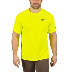 Milwaukee Gen II Men’s Medium Hi-Vis Lightweight Performance T-Shirt