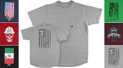 Ariat Men’s Graphic T-Shirt Rebar Cotton Strong Blended, Short Sleeve Pre-Wash