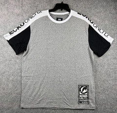 Ecko Unltd Shirt Mens XL Gray Marled Short Sleeve Logo Streetwear New With Tags