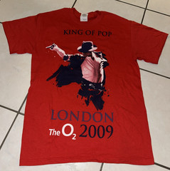 Michael Jackson London O2 2009 Concert King Of Pop Y2K RARE S-5XL