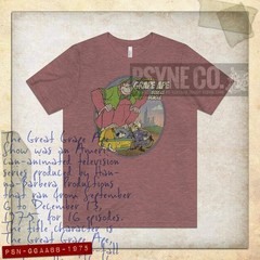 The Great Grape Ape and Beegle Beagle 1975 Vintage Men’s T-Shirt