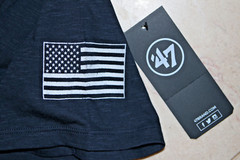 ’47 Americana USA Beer Graphic Tee Men’s 100% Combed Cotton T-Shirt $42 NEW M