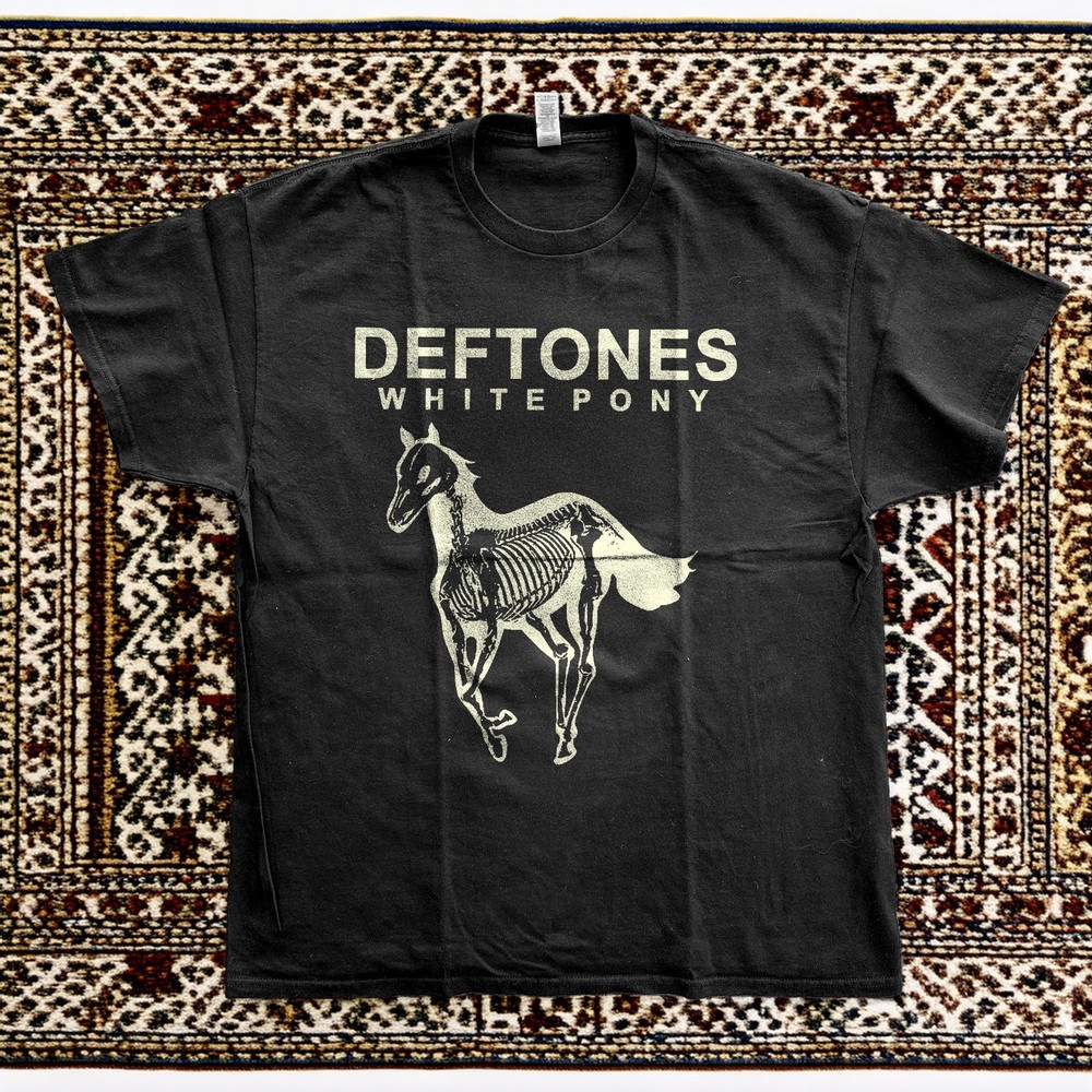 Deftones White Pony Album Black Basic Style Unisex T-Shirt Size S-5XL